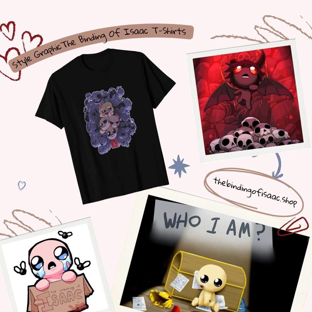 Style Graphic PTTT2408  The Binding Of Isaac T-Shirts